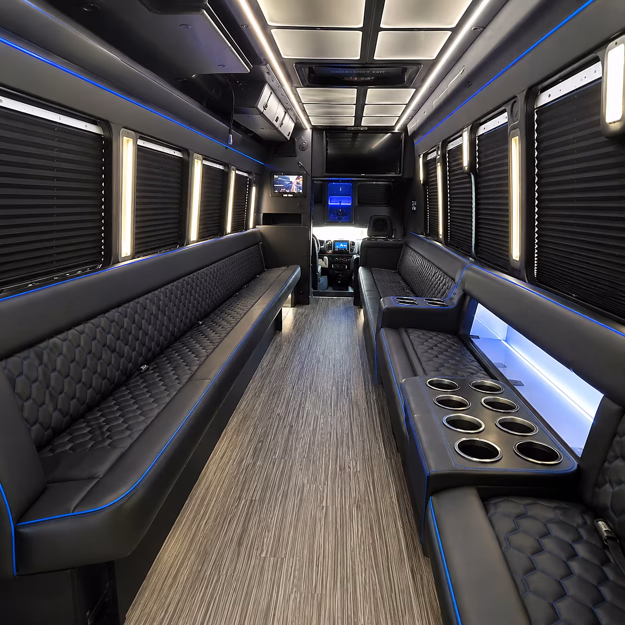 moorhead party bus rentals inside
