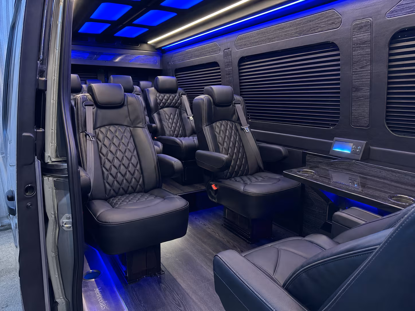 sprinter van transportation for groups and events across moorhead