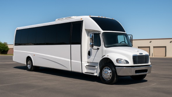 Exterior of Charter Bus Company Sioux Falls's 15 Passenger Minibus in Sioux Falls