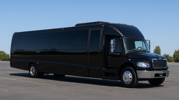 Exterior of Charter Bus Company Sioux Falls's 20 Passenger Mini bus in Sioux Falls