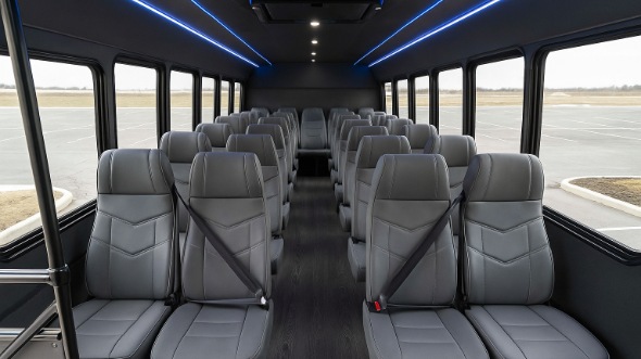 30 passenger minibus interior