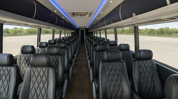 moorhead 54 passenger charter bus rental